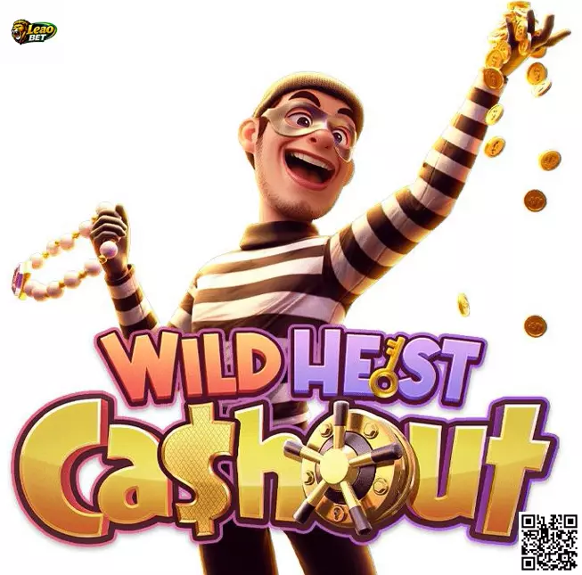 Tela ilustrativa do Wild Heist Cashout com destaque para cofres, bobinas e recursos especiais