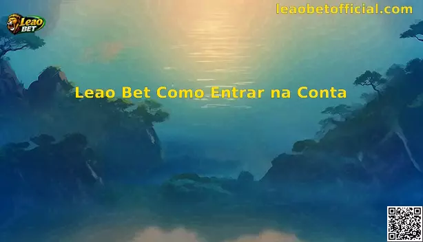 Como acessar conta Leao Bet